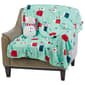 Holiday Home Snowman Throw with Pillow Combo - image 2