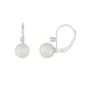 Splendid Pearls 14kt. White Gold Akoya Pearl Diamond Earrings - image 1