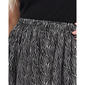 Plus Size NY Collection Pull On Abstract Zebra Hacci Midi Skirt - image 4