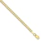 Unisex Gold Classics&#8482; 10kt. 2.9mm 20in. Flat Bevel Chain Necklace - image 2