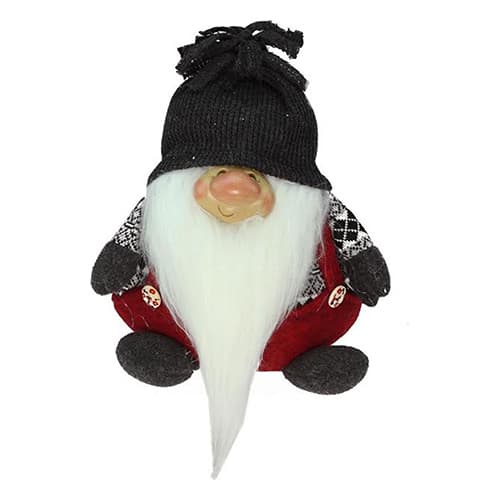 Northlight Seasonal 9.5in. Red and Charcoal Grey Dan Gnome - image 