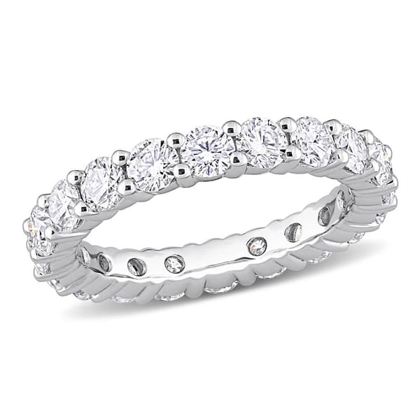 Gemstone Classics(tm) 2 1/2kt. Dew Moissanite Eternity Band - image 