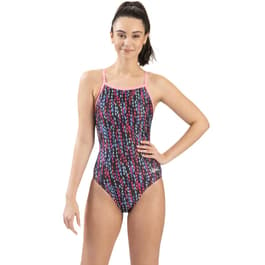 Women's Aquashape Twist Back Tankini Top: Bonita Bloom – Dolfin