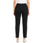 Womens Zac & Rachel Pull On Embellished Hem Slim Pants - image 2