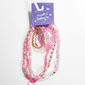 Girls Capelli® New York 7pc. Love/Hearts Bracelet & Necklace Set - image 2