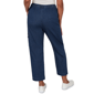 Petite Alfred Dunner Indigo Girls Pull On Cargo Pocket Jeans - image 2