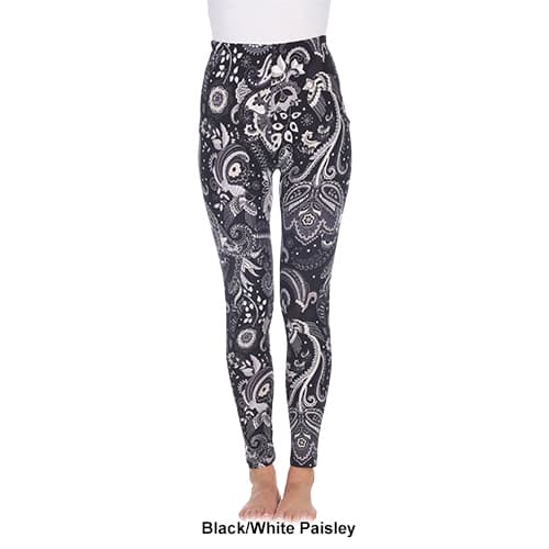 Womens White Mark Paisley Floral Leggings