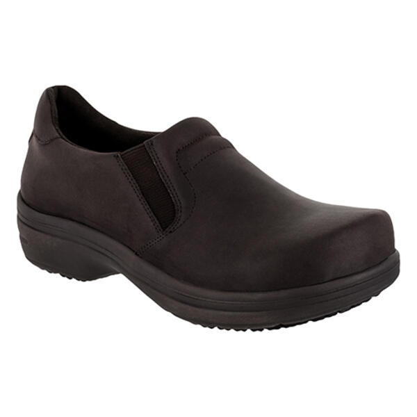 Womens Easy Works by Easy Street Bind Nubuck Clogs - image 