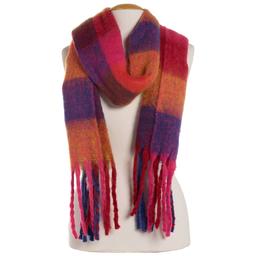 Womens Steve Madden Large Plaid Scarf