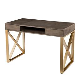 Southern Enterprises Bardmont Two-Tone Desk w/ Storage