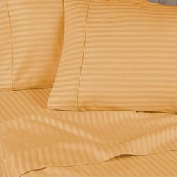 Superior 300TC Egyptian Cotton Striped Deep Pocket Sheet Set