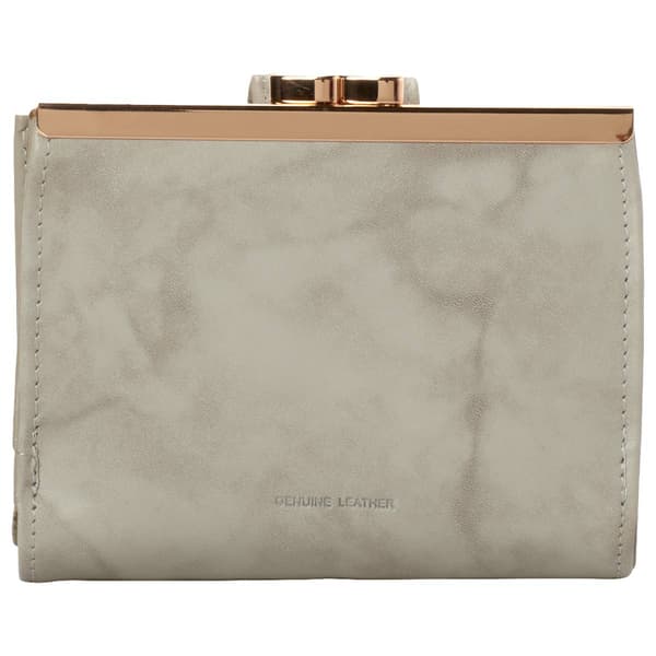 Buxton Double Cardex Grey Wallet