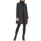 Womens Guess Belted Single Breasted Wool Coat - Charcoal - image 4