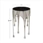 9th & Pike® Silver Contemporary Aluminum Accent Table - image 3