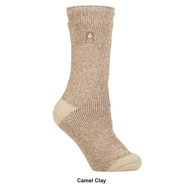 Womens Heat Holders Payton Twist Crew Socks