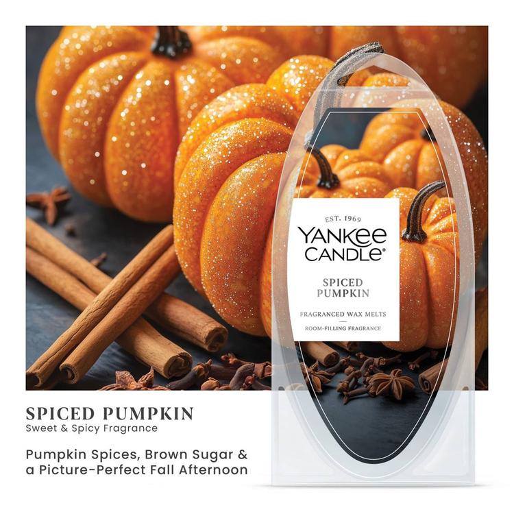 Yankee Candle® 2.6oz. Spiced Pumpkin Wax Melts