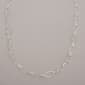 Design Collection 36in. Oval Accent Link Necklace - image 1