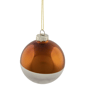 Northlight 4ct. Dual Color Glass Christmas Ball Ornaments - image 6