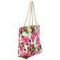 Renshun Tropical Floral Canvas Tote - image 2