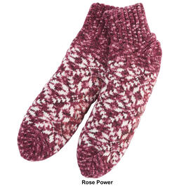 Womens MUK LUKS&#174; Micro Chenille Slipper Socks