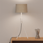 Infibrite 26in. Sleek Crossed Legs Table Lamp with Fabric Shade - image 5
