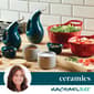 Rachael Ray 4pc. Ceramics EVOO and Ramekin Dipper Set - Red - image 4