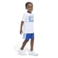 Boys (4-7) adidas® Short Sleeve Tee & Shorts Set - White/Blue - image 4
