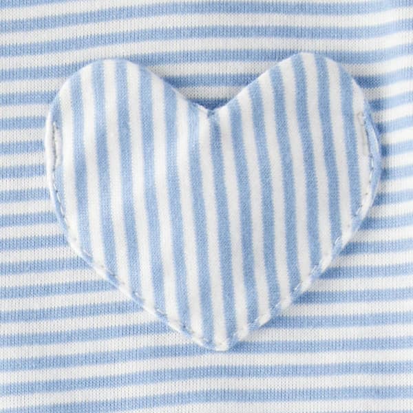 Baby Girl (12-24M) Carter''s® Hearts Stripes Bodysuit Pants Set
