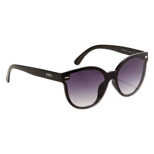 Womens USPA Plastic Full Lens Cat Eye Sunglasses - image 