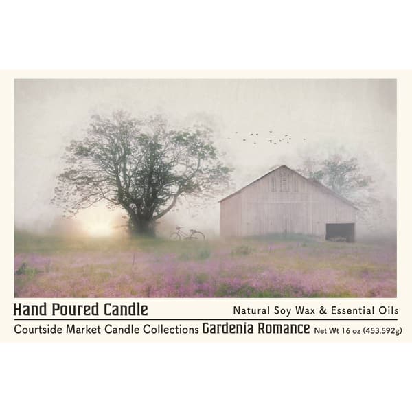 Courtside Market® Sunrise 16oz. Gardenia Romance Jar Candle