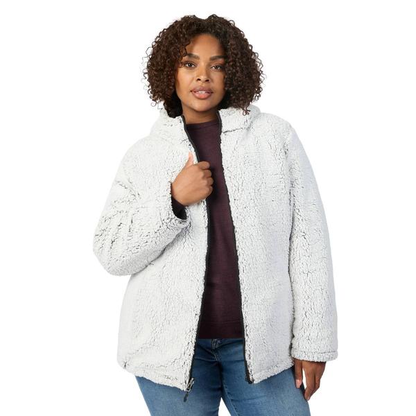 Plus Size Free Country Sherpa Stratus Lite Reversible Jacket