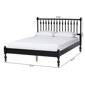 Baxton Studio Callison Spindle Farmhouse Platform Full Bed - image 8