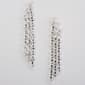 Roman Silver Waterfall Drop Earrings - image 1