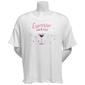 Womens Jaclyn Drop Shoulder Espresso Yourself Screened Pajama Tee - image 1