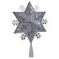 Northlight Seasonal 10in. Silver 6-Point Snowflake Tree Topper - image 5