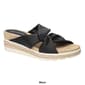 Womens Easy Street Ja Knotted Wedge Slide Sandals - image 8
