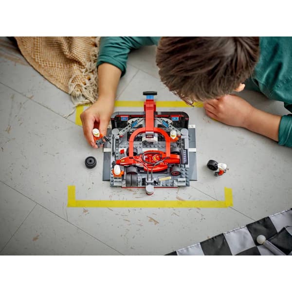 LEGO® CITY F1® Pit Stop & Pit Crew with Ferrari Car Building Kit