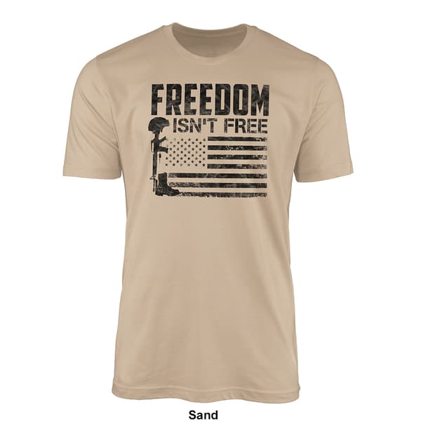 Mens Freedom Isn''t Free Short Sleeve Graphic Tee