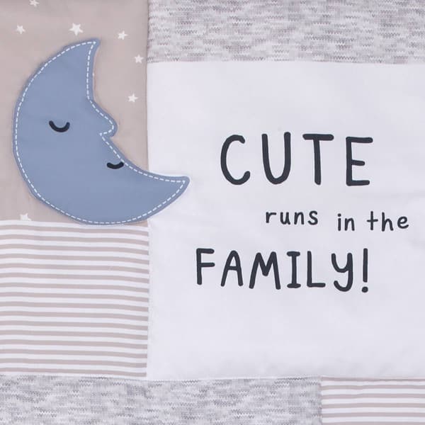 Carter’s® 3pc. Blue Elephant Nursery Crib Bedding Set