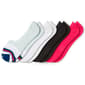 Womens HUE 4 Pk Cttn Sneaker Liner Socks - image 1