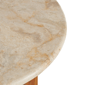 9th & Pike® Traditional Brown Teak Wood Accent Table - image 5
