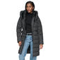 Womens DKNY Herringbone Heavyweight Puffer Jacket with Belt - image 5