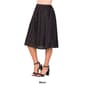 Womens 24/7 Comfort Apparel Pleated Party Midi Skirt - image 5