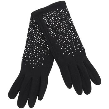 Womens Adrienne Vittadini Rhinestone Touchscreen Gloves - Boscov's