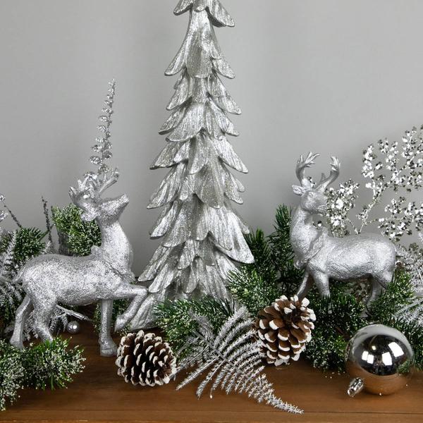 Northlight Seasonal Reindeer Christmas Figurines - Set of 2