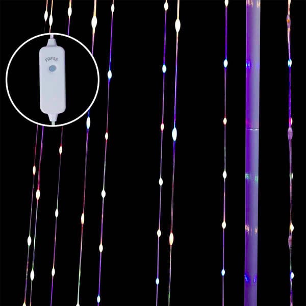 Alpine 9ft. Multicolor LED Christmas Tree Tower