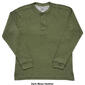 Mens Preswick & Moore&#174; Long Sleeve Thermal Henley Pajama Shirt - image 6