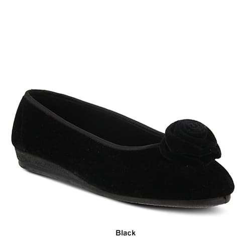 Womens Flexus® By Spring Step Roseloud Slip-On Ballet Slippers