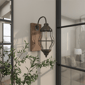 9th & Pike® Industrial Brown Metal Accent Lamp - image 6