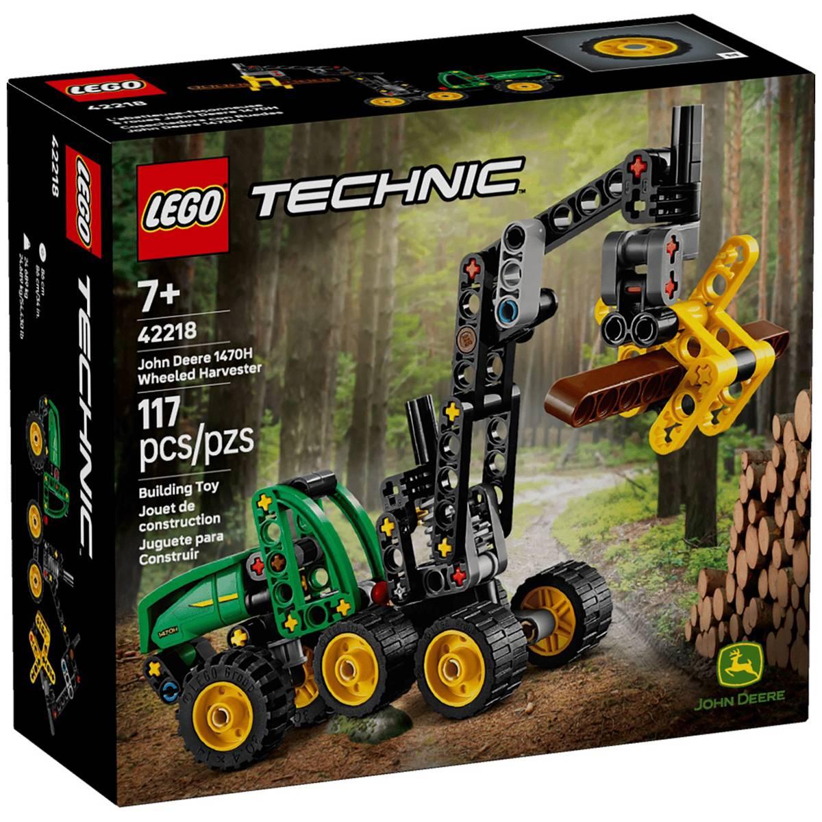 Open Video Modal for LEGO(R) Technic(tm) John Deere 1470H Wheeled Harvester Building Kit